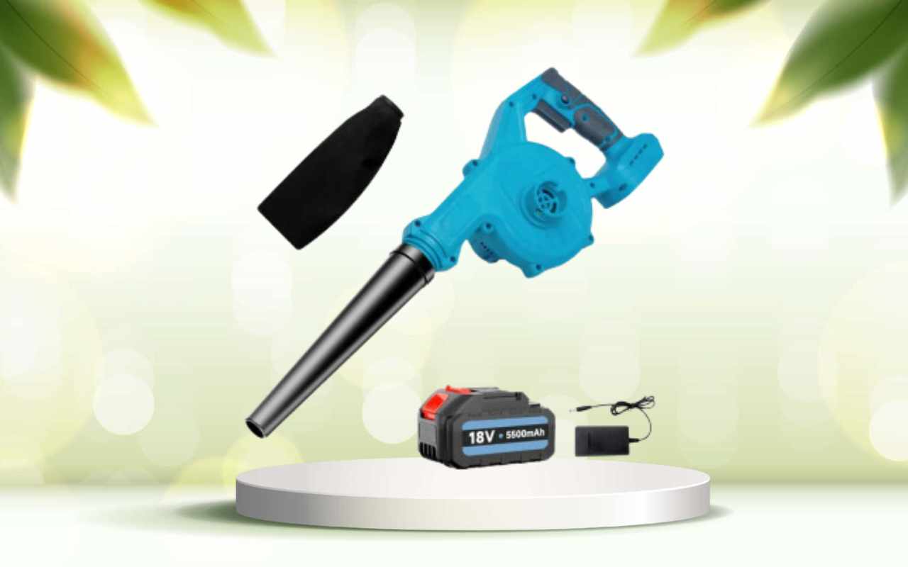 Scopri il soffiatore ad aria senza fili per una pulizia rapida e senza fatica