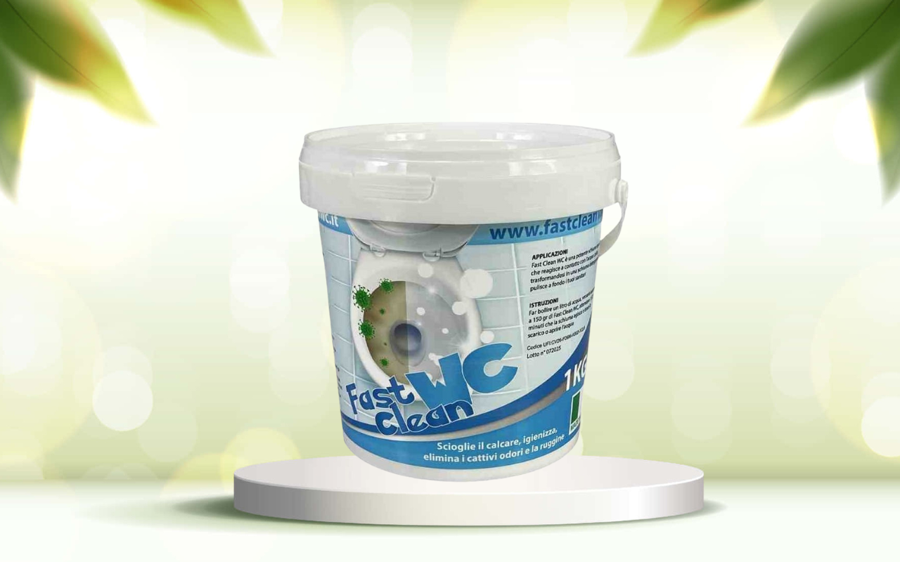 Scopri come pulire il WC senza fatica: prova la forza di Fast Clear WC biologico